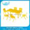 hot selling cheap kids chairs and table preschool furniture
