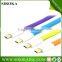 cosotmized size Magnets V8 USB data Cable For samsung galaxy micro usb v8 magnet data cable