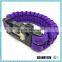 Guaranteed quality proper price quality custom paracord survival bracelet