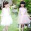 2015 new fashion flower girl net dresses