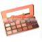 2016 New arrival~~ Makeup 18 color sweet peach eyeshadow palette