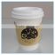16oz paper coffee cups with lids and sleeves