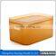 Factory Offer Clear Plastic Makeup Box With Delicate Logo