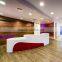 commercial furniture solid surface materials large and long hotel reception counters