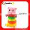 educational rainbow stacker baby toy