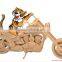 3d puzzle of wooden tiger