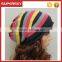 A-168 crochet slouch beanie winter hat lady stripe slouch beanie women slouchy striped hat