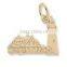 Zinc Alloy 3 Dimensional Charms Cape Neddick Lighthouse Charms And Pendants for Bracelet