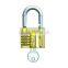 high safely brass coded number and brass door number plates and letters padlock