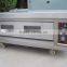 Pizza baking oven 1 deck 3 trays Digital Control Gas pizza bread baking machine