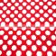 RTHCFC-23 Red Polka Dot 100% Export Quality fabric Wooden block printed fabric Border Style manufacturer Suppliers jaipur