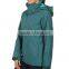 Model smart 3 in 1 jacket women 2016, lady waterproof winter jacket, windproof outer with down feather inner 3 in 1 jacket