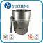 round no printing ashtray tin can with opening lid