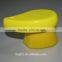  China supplier yellow color cosmetic tools face cleaning brush