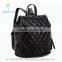 Edge Lattice Junior-senior High School Backpack Student College Style Shoulder Bags