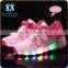 christmas the fashion luminous LED girl shoes,led kids shoes                        
                                                                                Supplier's Choice