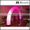Lighted decorative inflatable archway/LED inflatable wedding entrance arch for sale