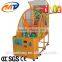 Hot sale quality arcade coin operated kids basketball game machine