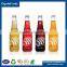 Waterproof sticker for glass self adhesive labels fruit juice bottle label