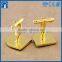 2015 custom Hot sales metal tie clip and cufflink set