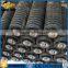 Professional supply belt conveyor rubber impact idler roller