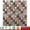 IMARK Mosaic by Electroplated Mosaic Tiles,Gold Foil Glass Mosaic Tiles and Rhinestone Glass Mosaic Tiles IXGM8-091