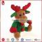 Plush Animated Christmas Reindeer In Cute Custom Design Animal