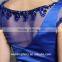Made in China top selling blue satin mermaid long dress