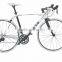 700C aluminum alloy frame white road bike with different speeds