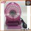 Portable mini electronic fan rechargeable fan with USB power bank strong wind