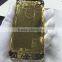 side crystal real 24kt gold housing for iPhone6 Plus for iPhone 6 PLus, 6+,5.5 inch