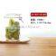 1.5L Clear Kitchen Food Storage Airtight Seal Lock Lid Jar/glass Jar With Metal Clip