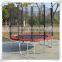 8feet bounce trampoline with red spring cover