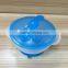 baby tableware plastic baby suction bowl with spoon