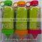 wholesale promotion fruit infuser water bottle BPA free with lid