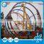 2016 Kids playground outdoors rides amusement rides ferris ring car for sale