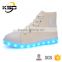 High Light Up Led Shoes 2016 Fashion Canvas Shoes Can Be Customized