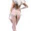 Sexy hot mature halter neck fishnet crotchless bodystocking