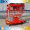 SHANDONG telescopic ladder aluminum lift aerial work platform