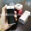 Universal aluminium power bank torch 10000mah external battery charger for smartphone tablet