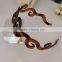 botique mother's handband fashion hair band for grandmother Plastic Teeth Comb Hairband Hair Hoop Headband brown For Woman