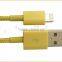 wholesale mfi certified cables colorful braid usb cable for 6 6s Plus 5 iPad Air mini
