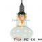 China Supplier Projection B Pendant Lamp Hand Blown Track Light Vintage Glass Hanging Lamp