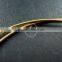 60mm diameter 1mm thick vintage style raw brass antiqued simple wiring bracelet DIY bangle supplies 1900088