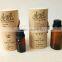 Singe bottle essential oil box with eva insert,foam insert packaging box
