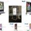 High-Tech of standing food kiosk for indoor restuatant advertising