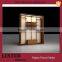 Retail clothing shelving rack metal display shelf with light