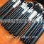 Professional 22pcs makeup tools makeup brush kit with case