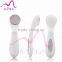 Battery operated handheld cleaning brush/face clean massager/ion machine