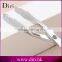 Double Stainless Steel Eyebrow Tweezers Slanted Tip Hair Removel